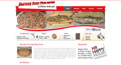 Desktop Screenshot of jerseyboyspizzas.com